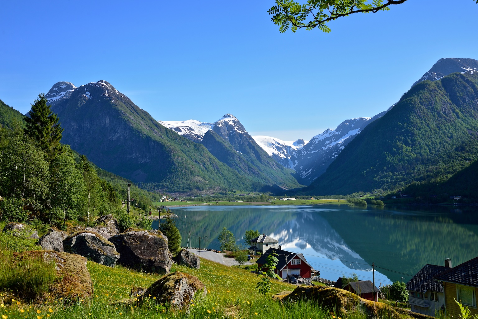 Sognefjord near Fjærland